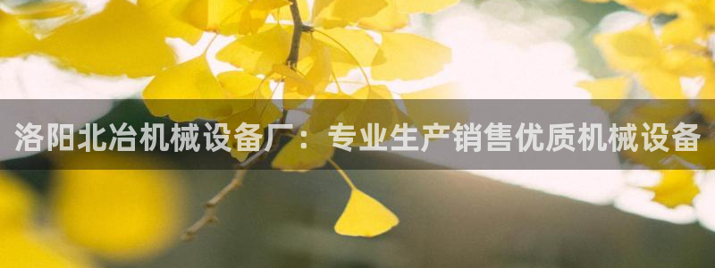9游会老哥：洛阳北冶